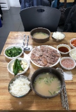 Quán 국밥 ở 논현 – Ca đêm