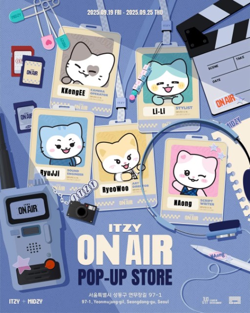 Thông tin Cửa hàng Pop-up "ON AIR" của ITZY x TWINZY