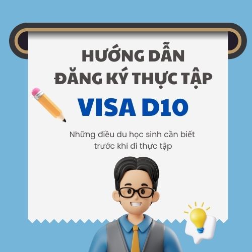 Hướng Dẫn Chi Tiết Về Quy Trình Đăng Ký Thực Tập với Visa D-10 