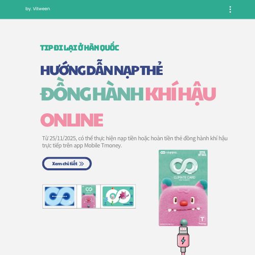 Hướng nhập nạp thẻ đồng hành khí hậu online