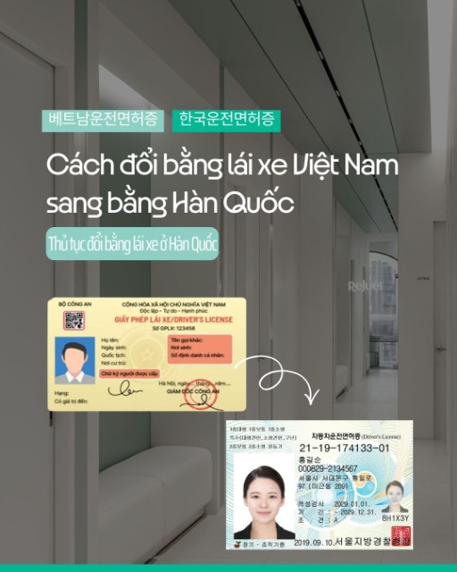 Cách đổi bằng lái xe Việt Nam sang bằng Hàn Quốc mới nhất 2026
