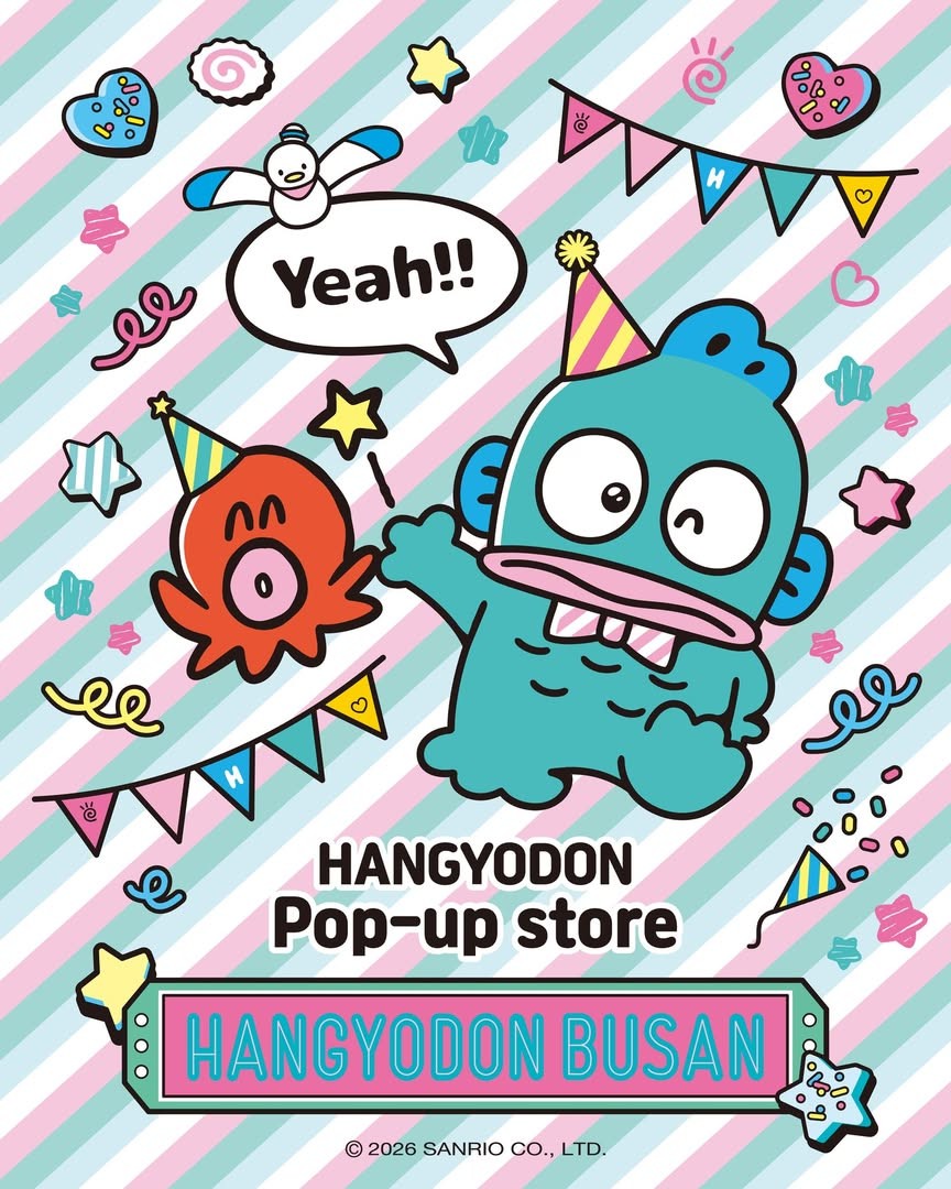 Cửa hàng pop-up Hangyodon tại Busan