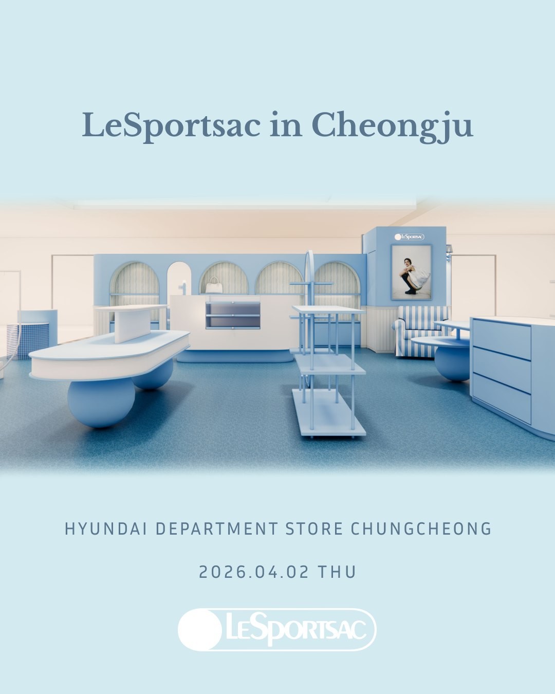 LeSportsac Chungcheong khai trương cửa hàng mới