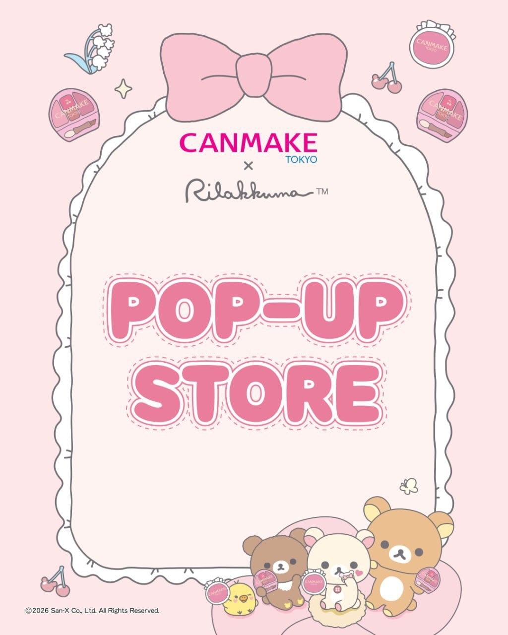 Canmake x Rilakkuma: Buoi da ngoai anh dao ngot ngao