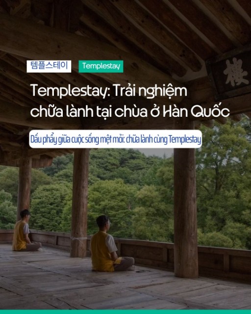 Templestay: Hướng dẫn trải nghiệm chữa lành tại chùa ở Hàn Quốc