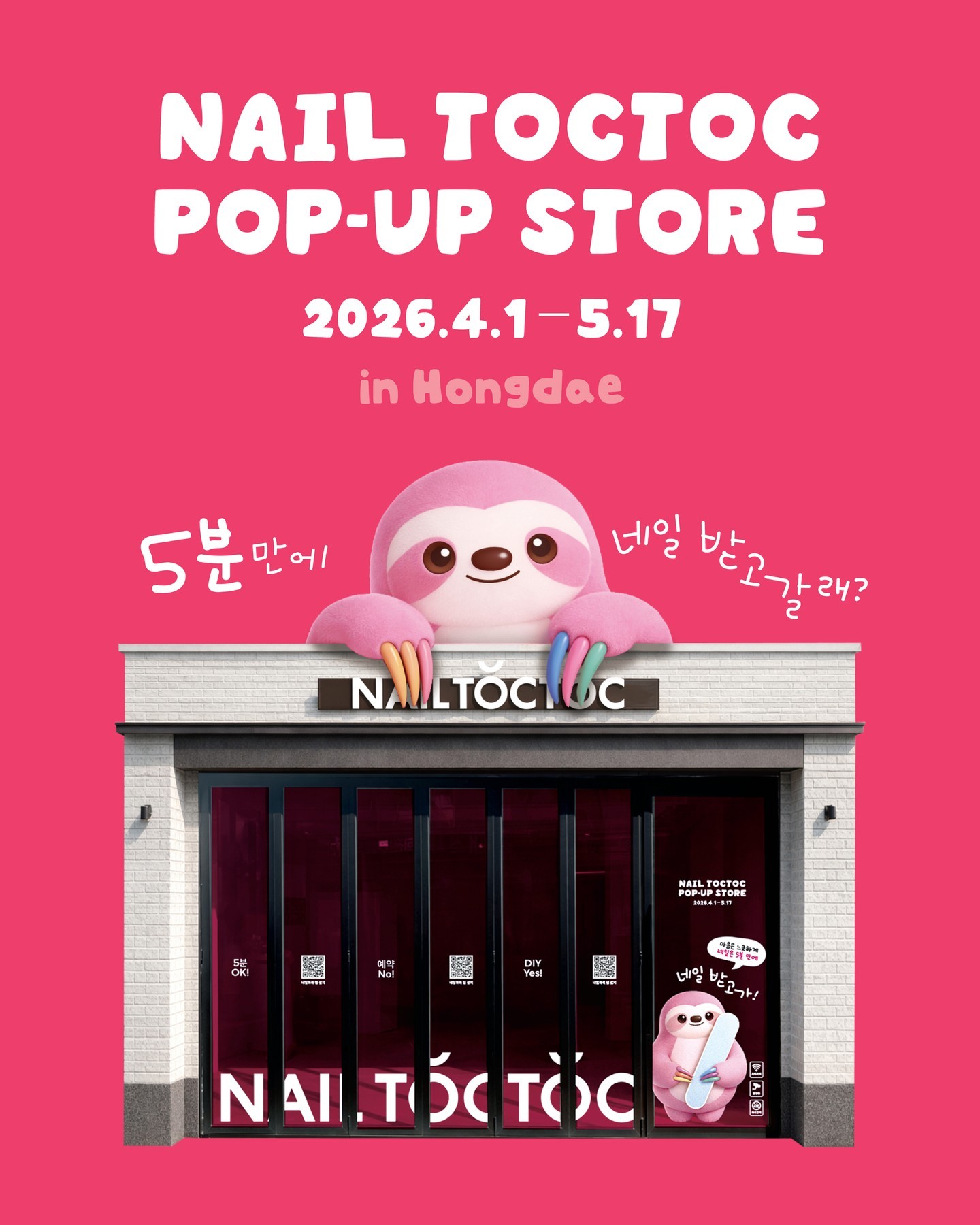 Pop-up Nail Toc Toc: Trải nghiệm làm móng đẳng cấp với giá ưu đãi