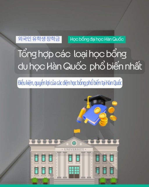 Tổng hợp các nguồn Học bổng du học Hàn Quốc phổ biến nhất