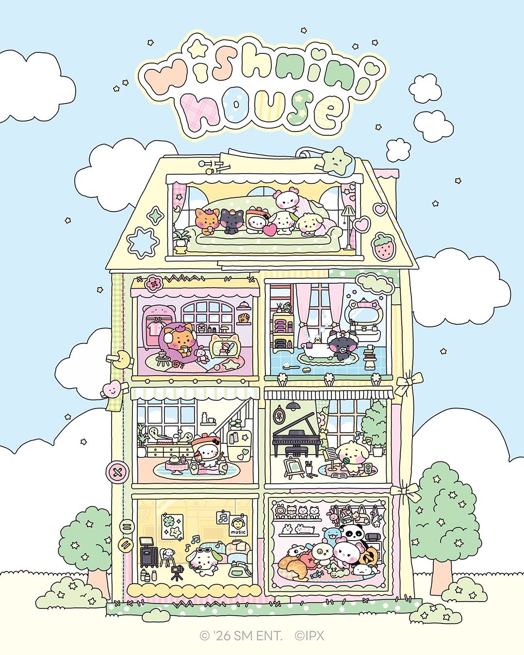 NCT WISH Pop-up: Ngôi nhà Wishnini tại Hongdae