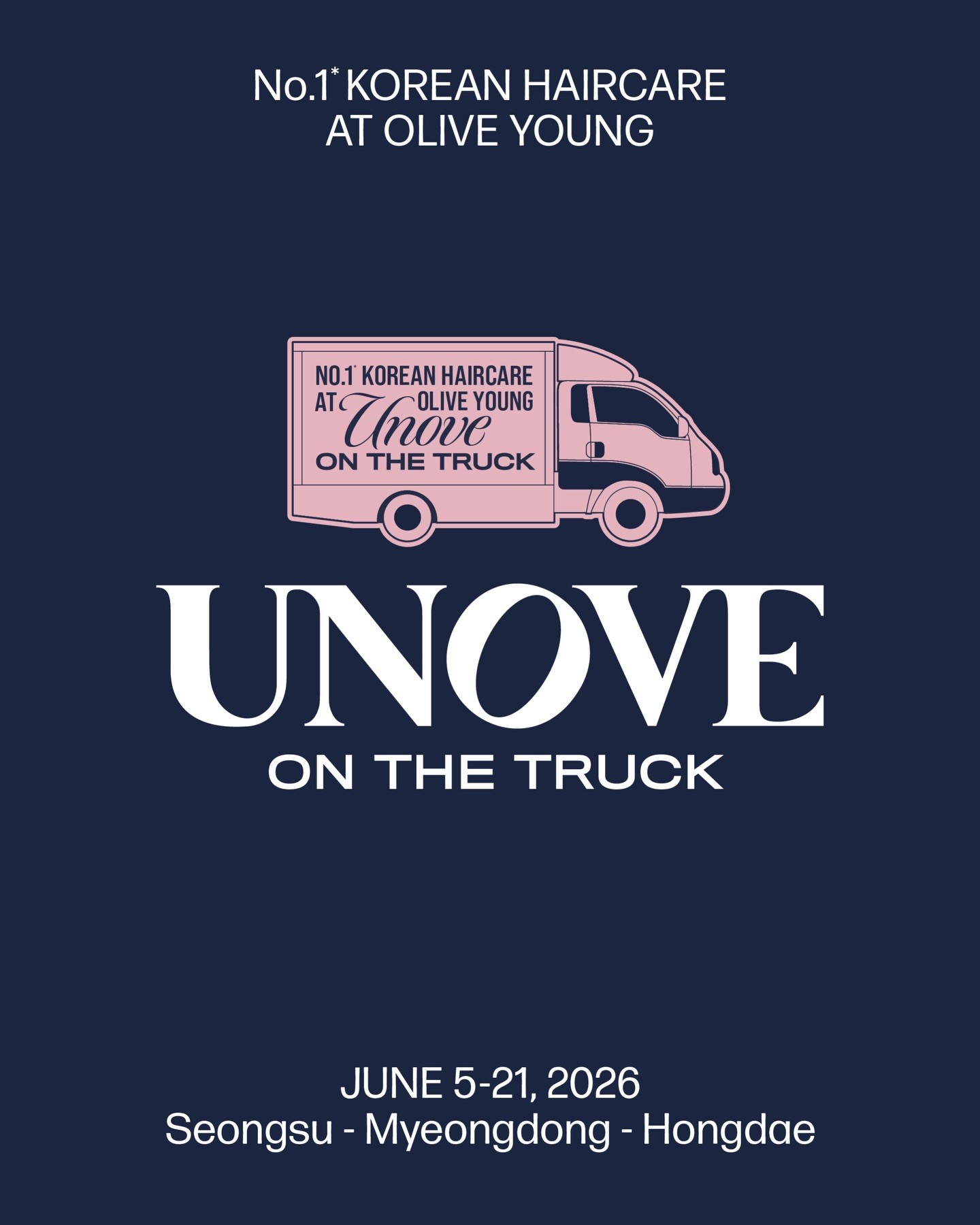 Pop-up xe tai UNOVE: Trai nghiem cham soc toc tuyet voi tai Seoul