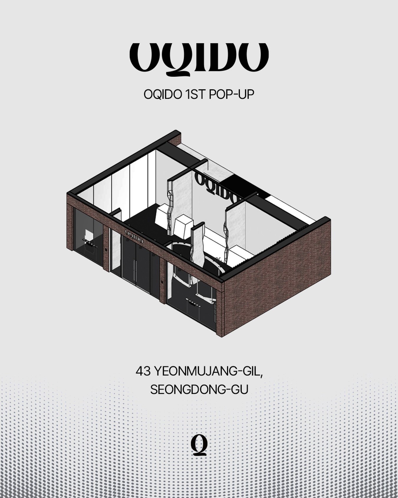 Cửa hàng pop-up đầu tiên của OQIDO tại Seongsu