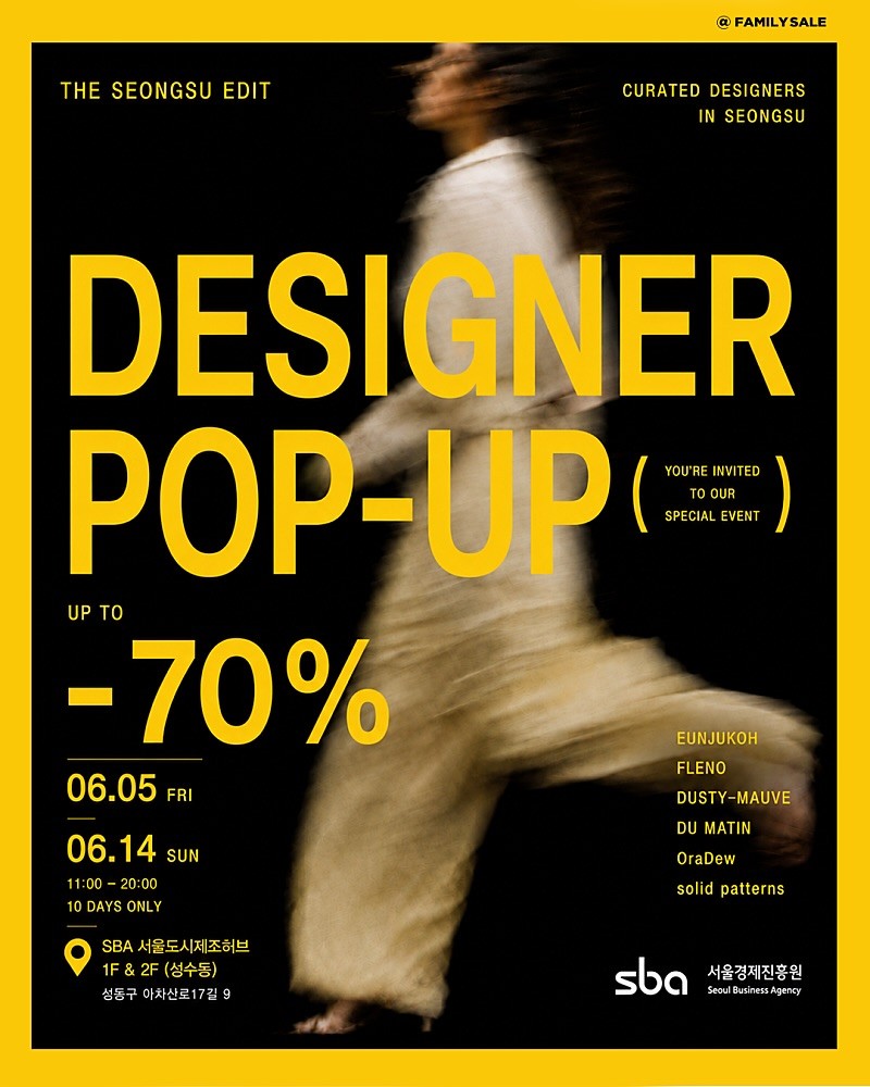 Pop-up Thời Trang Thiết Kế Cao Cấp tại Seongsu