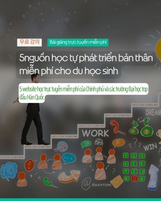 List nguồn học tự phát triển bản thân miễn phí cho du học sinh