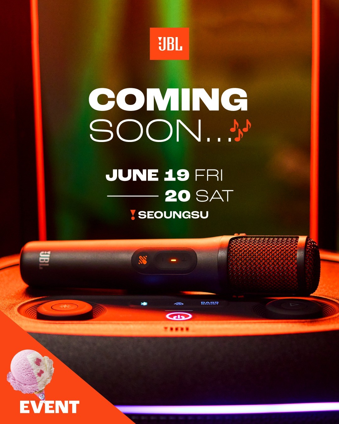 Cửa Hàng Pop-up JBL Seongsu: Giới Thiệu Micrô AI và Sản Phẩm Mới