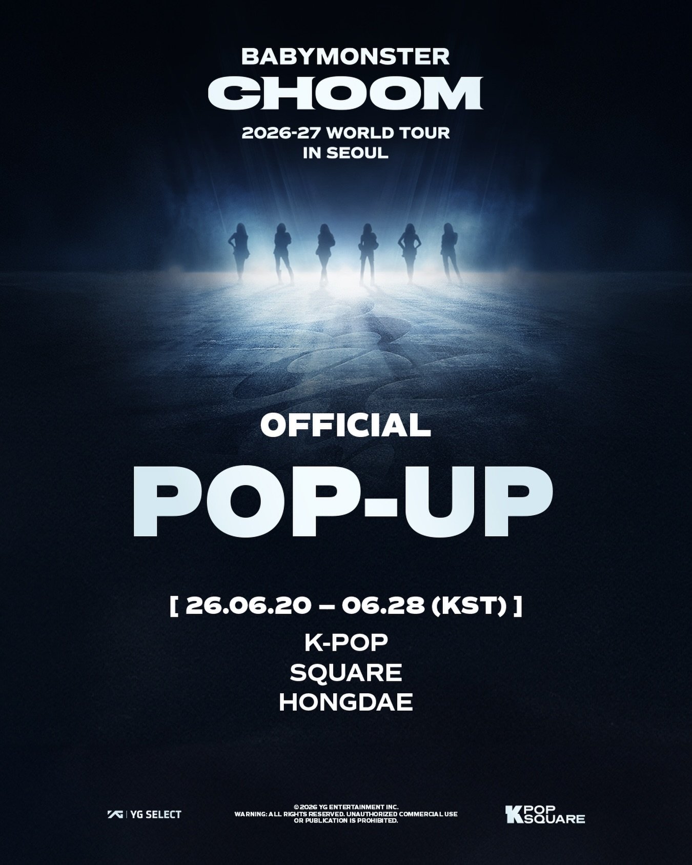Cửa hàng pop-up chính thức BABYMONSTER WORLD TOUR CHOOM tại Seoul