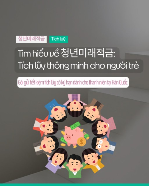Tìm hiểu về 청년미래적금: Gói tích lũy thông minh cho người trẻ tại Hàn