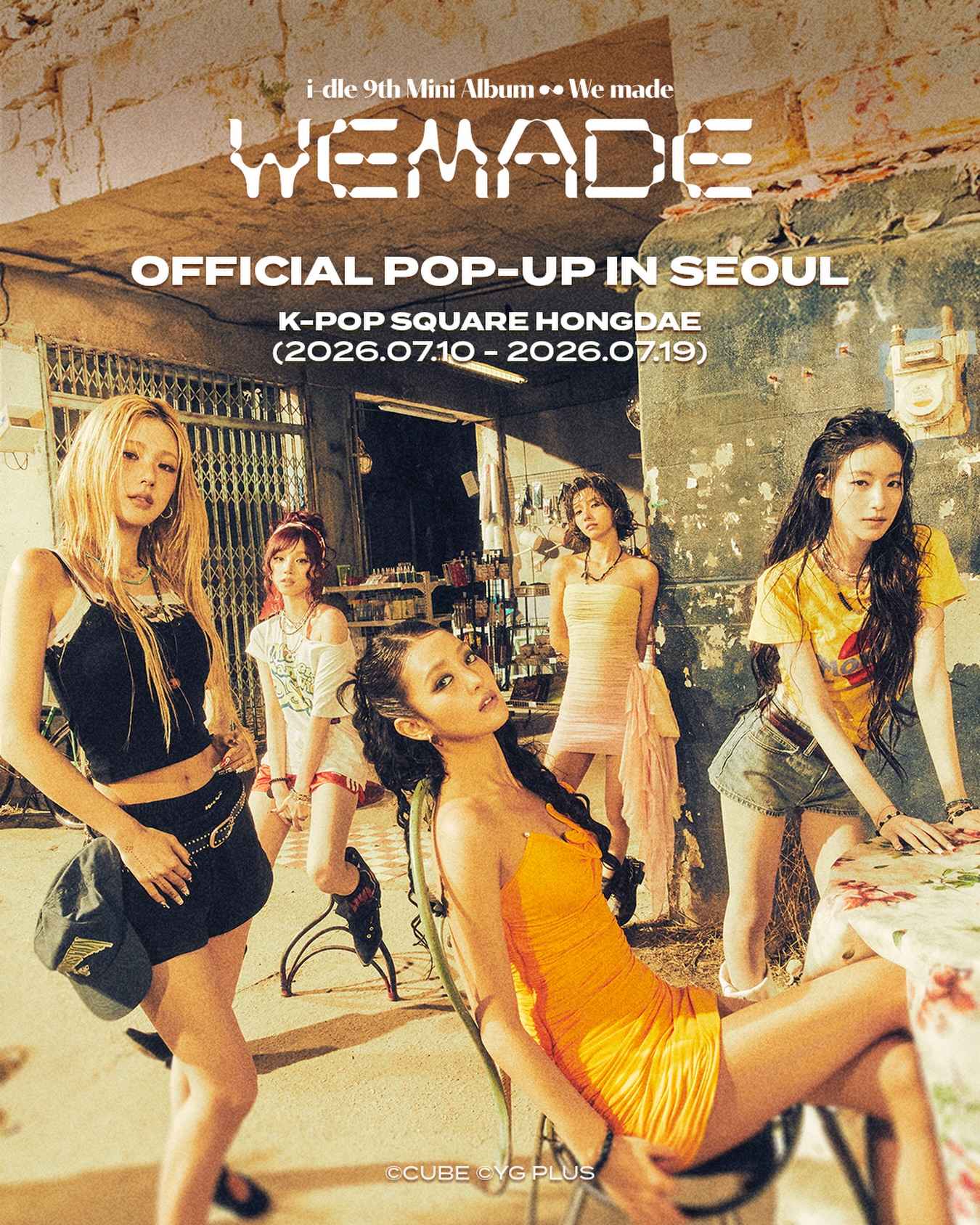 Cửa hàng pop-up album We made của (G)I-DLE