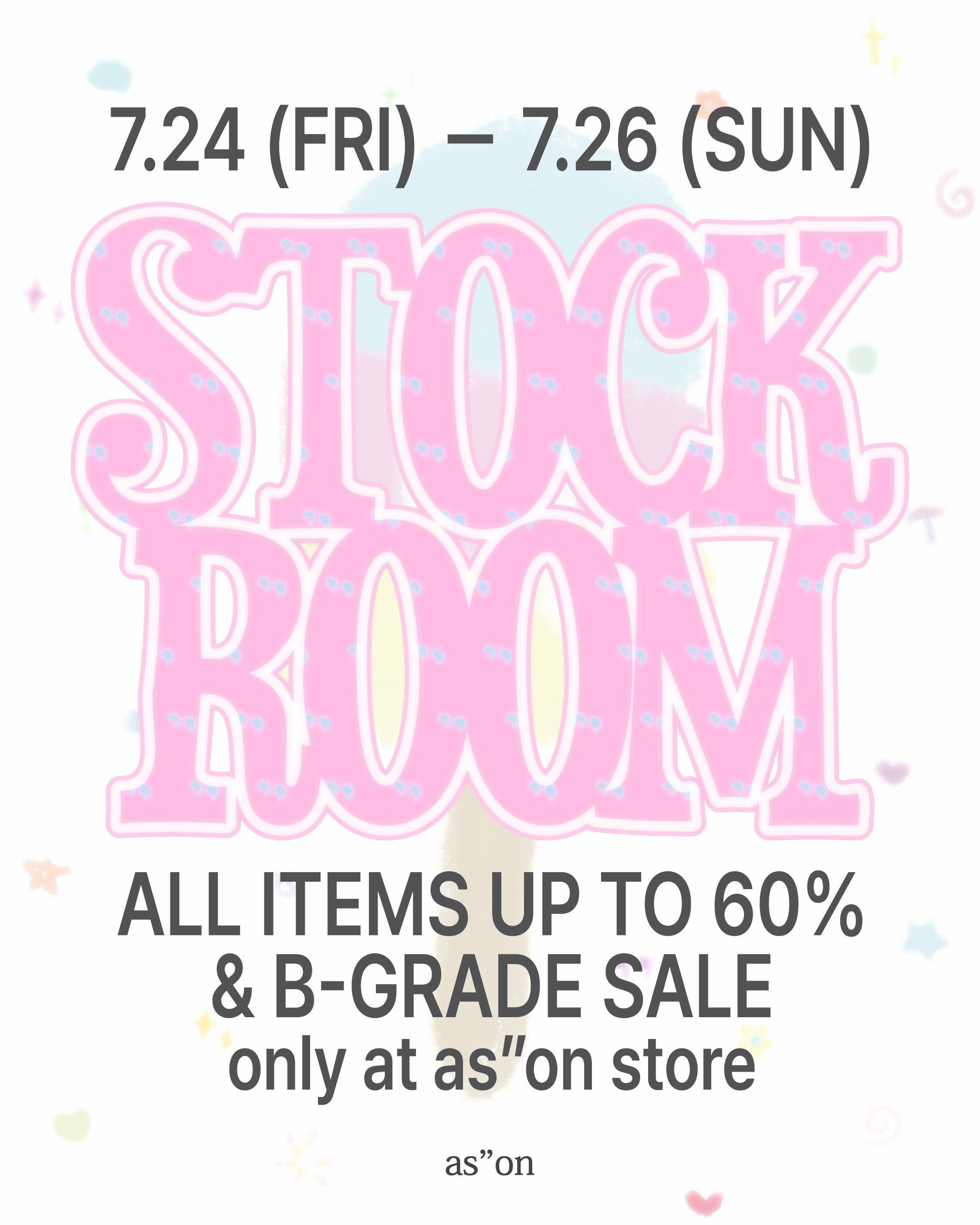 Sự kiện Stockroom AS ON