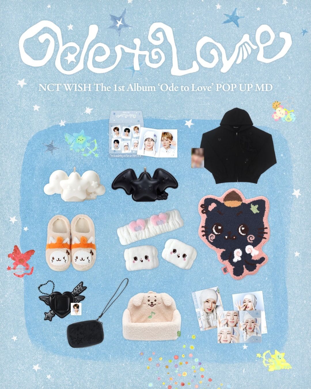 Cửa hàng Pop-up NCT WISH Ode to Love bán các sản phẩm chính thức tại KWANGYA SEOUL