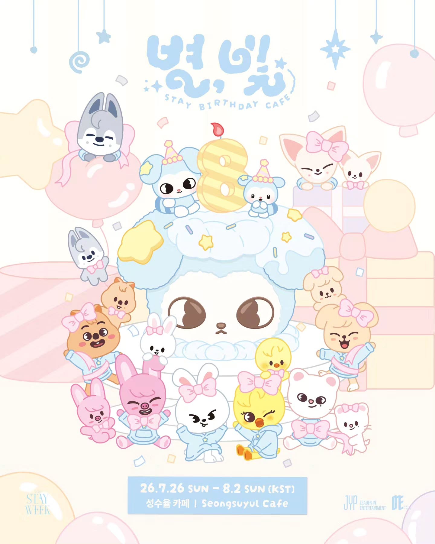 Quán Cà Phê Sinh Nhật STAY Của Stray Kids Tại Seongsu