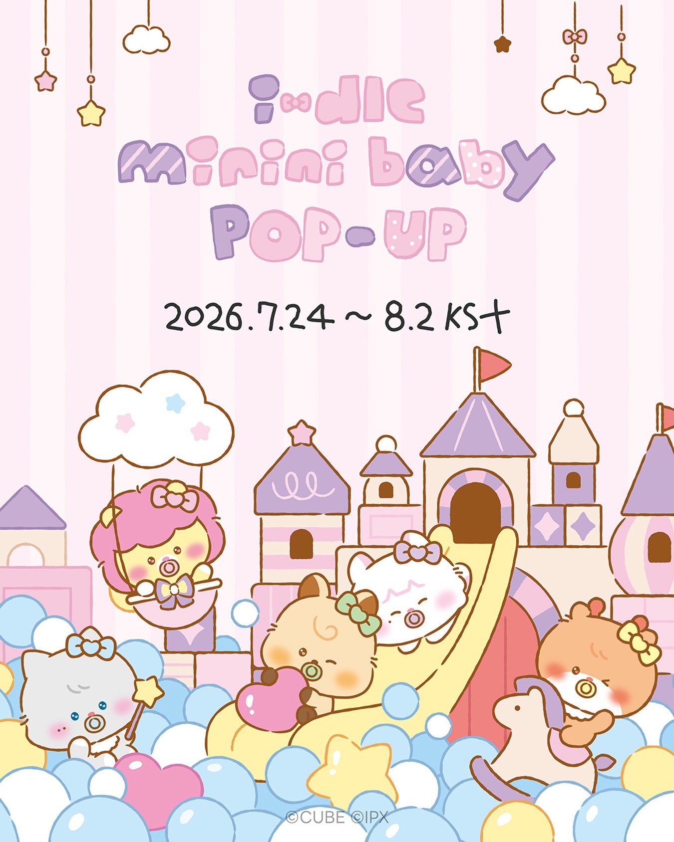 Khám phá cửa hàng Pop-up i-dle minini baby cực đáng yêu