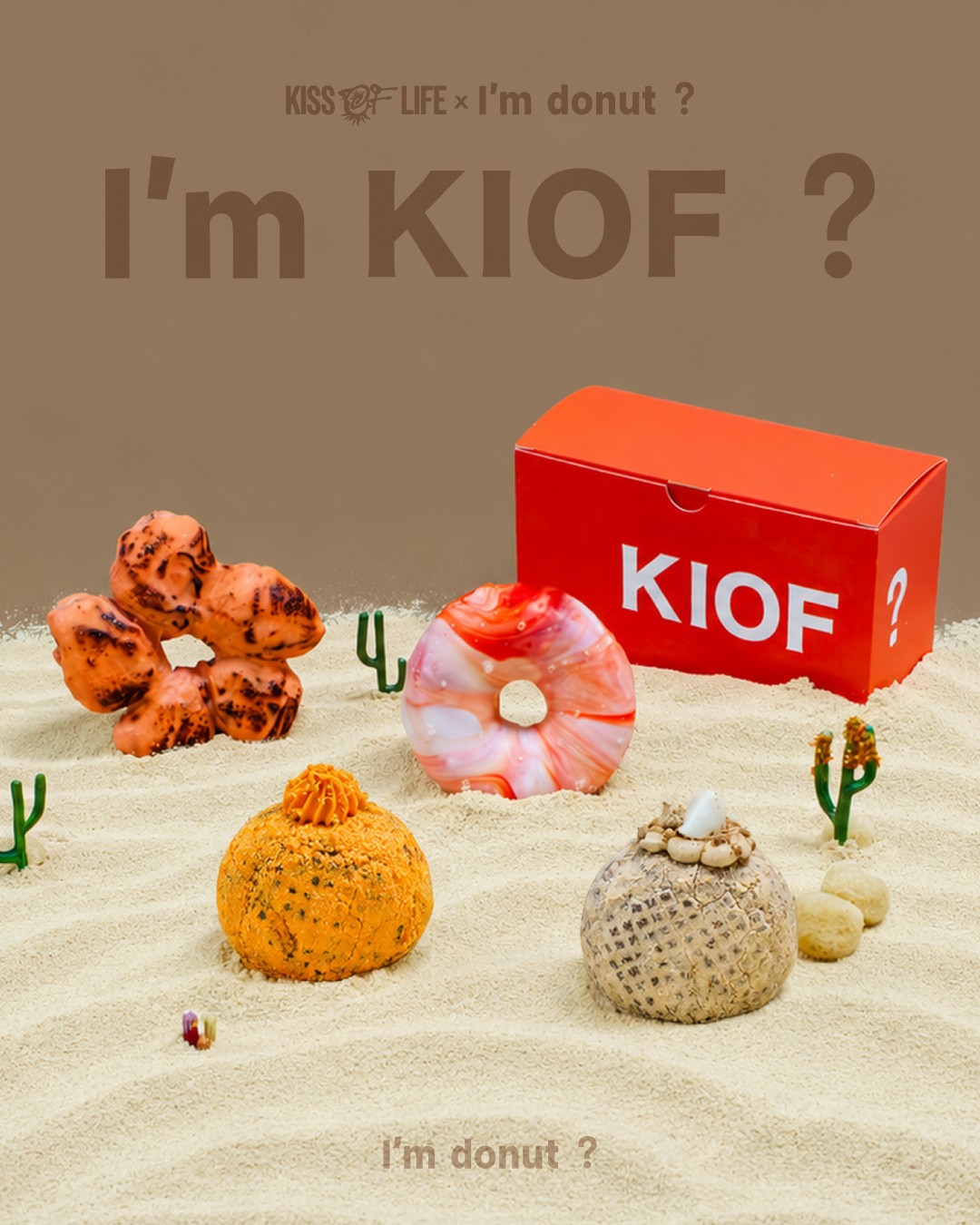 Sự kiện Pop up hợp tác I'm donut và KISS OF LIFE tại Seongsu