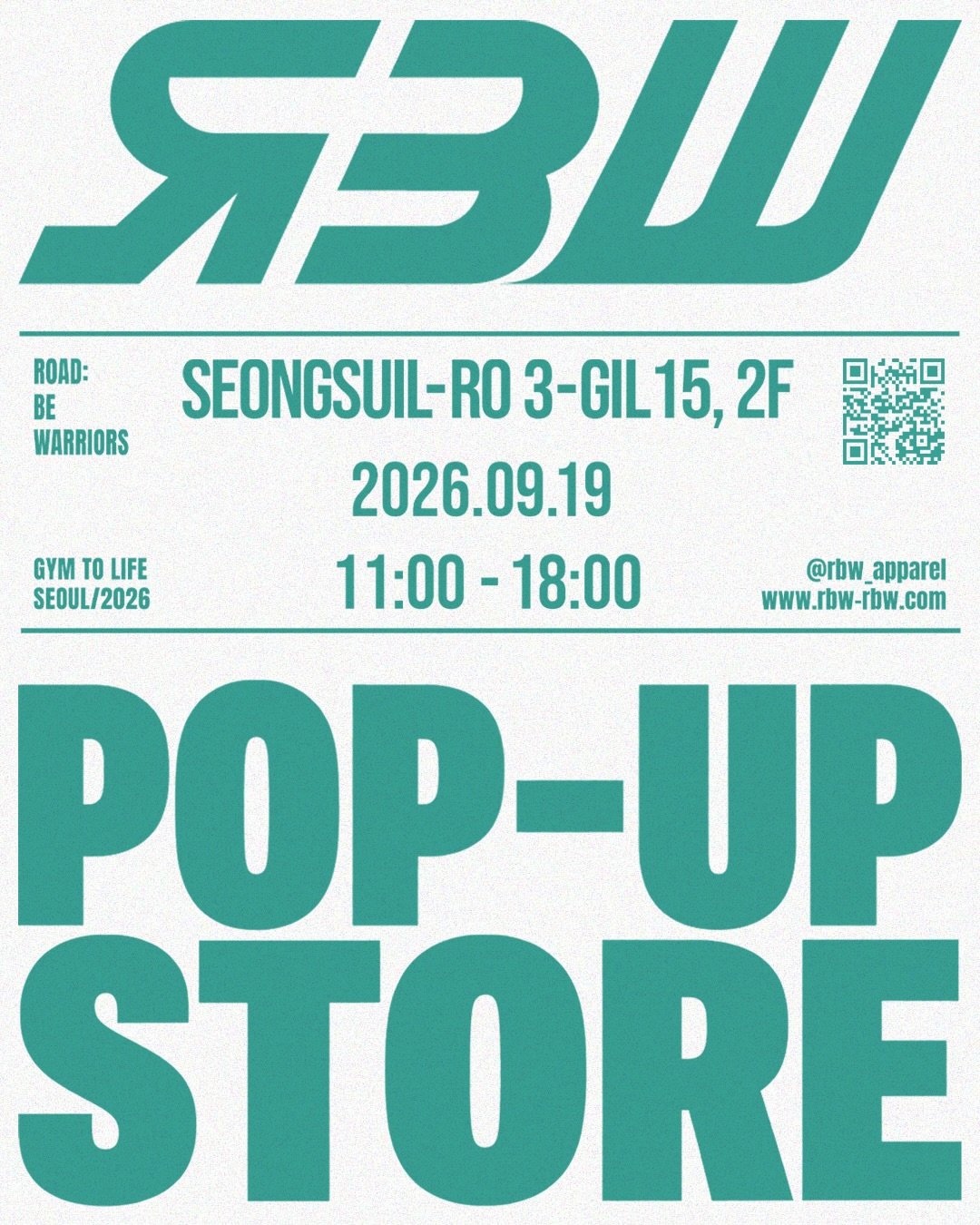 Cửa hàng Pop up RBW Seongsu không gian trải nghiệm và giao lưu độc quyền
