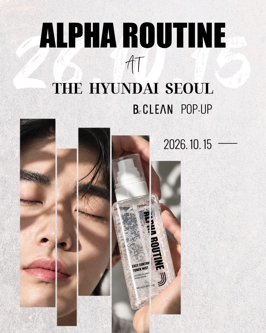 Trải nghiệm chu trình chăm sóc nam giới cùng Alpha Routine tại The Hyundai Seoul